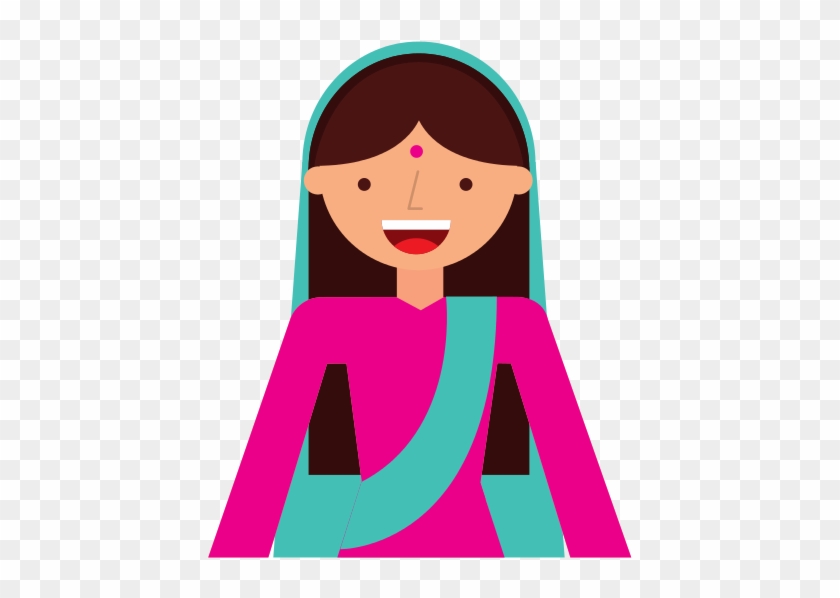 Islam Woman Character Isolated Icon - Vector Graphics #117472