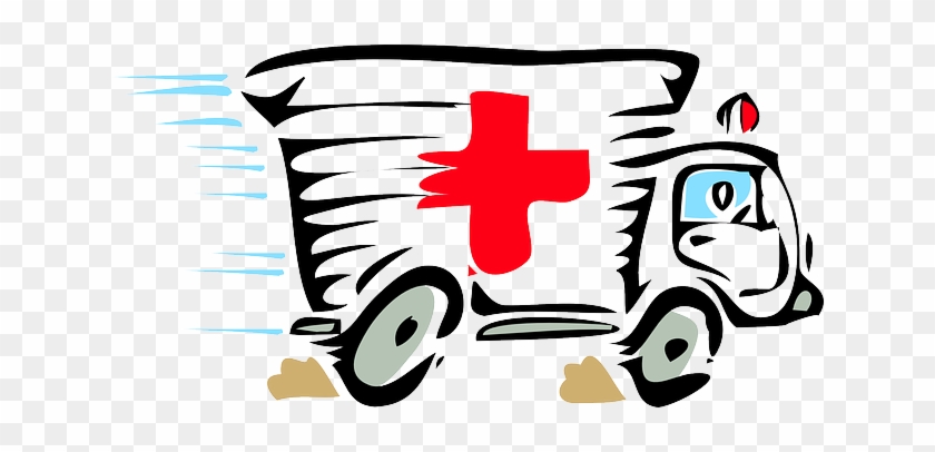 Ambulance In Action - Ambulance Clipart Transparent #117727