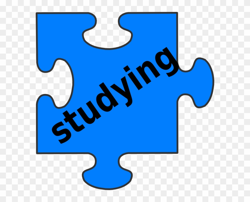 Studying Puzzle Piece Clip Art - Study Groups Clip Art #117768