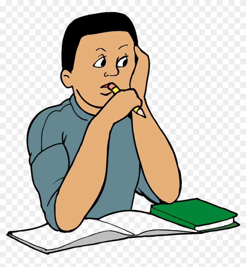 student studying clipart