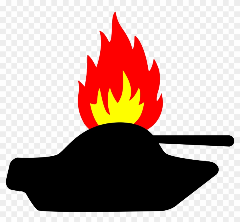 Tank Clip Art - Flammable Symbol #118046