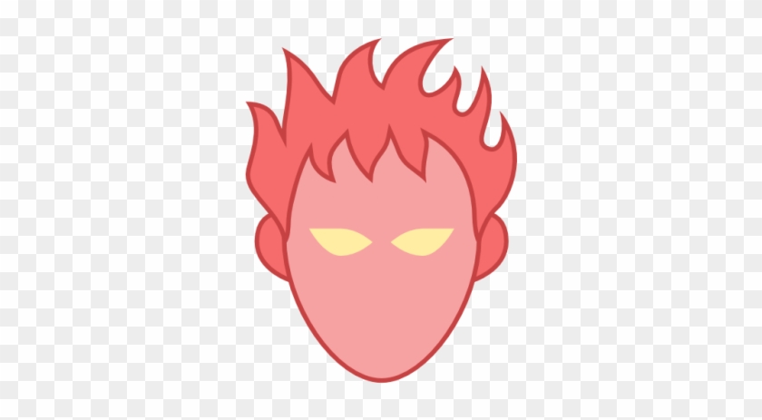 Red Human Torch Icon Png Png Images - Icon #118086