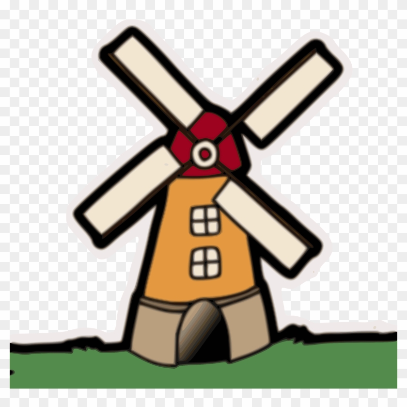 Big Image - Clipart Of Wind Mill #118117