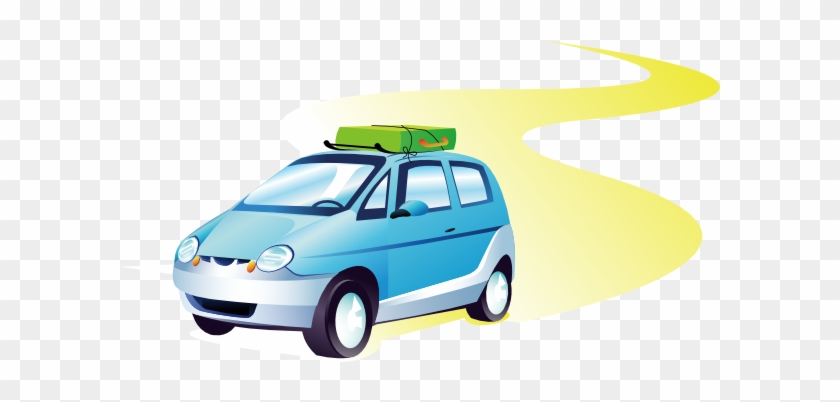 Free Car Travel Clipart Image 12243 Clip Art Traveling - Travelling By Car Clipart #118298