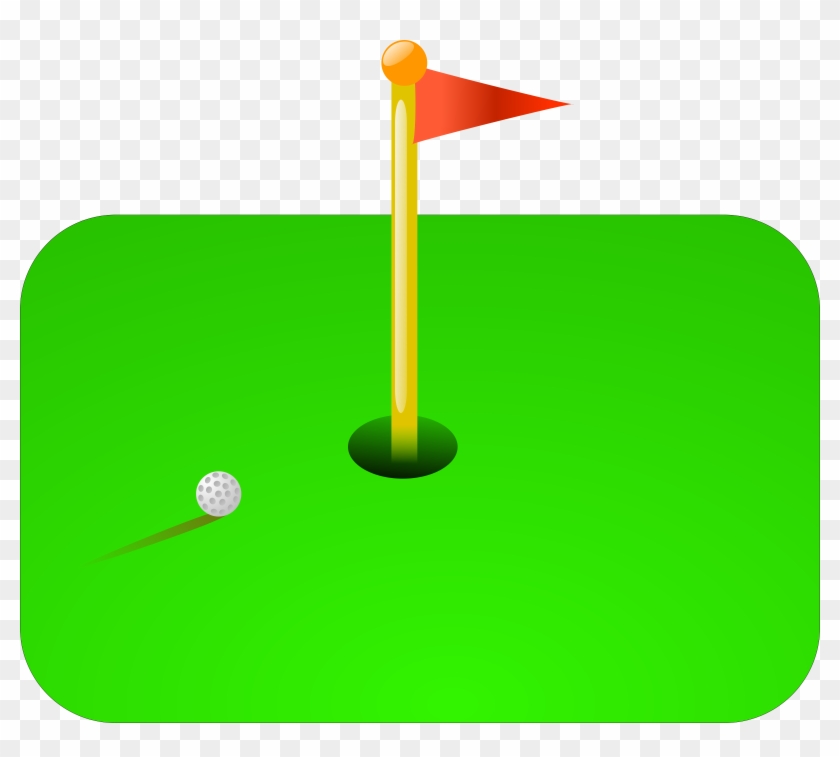 Golf Flag Svg Vector File, Vector Clip Art Svg File - Golf Clip Art #118326