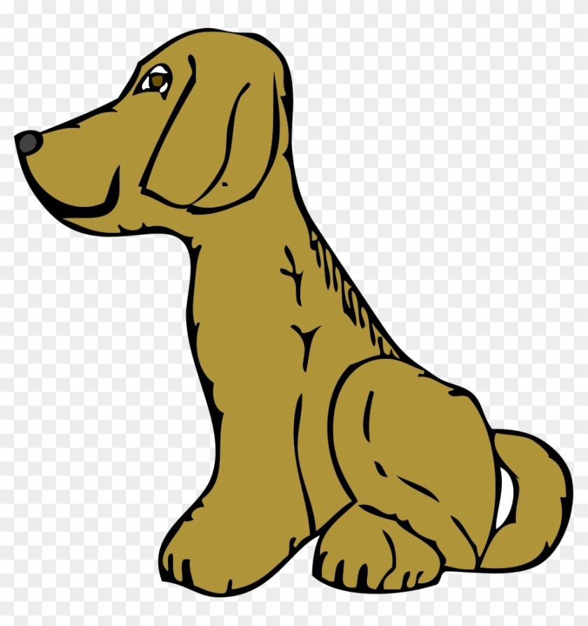 Free Microsoft Office Clip Arts - Cartoon Dog Side View #118360