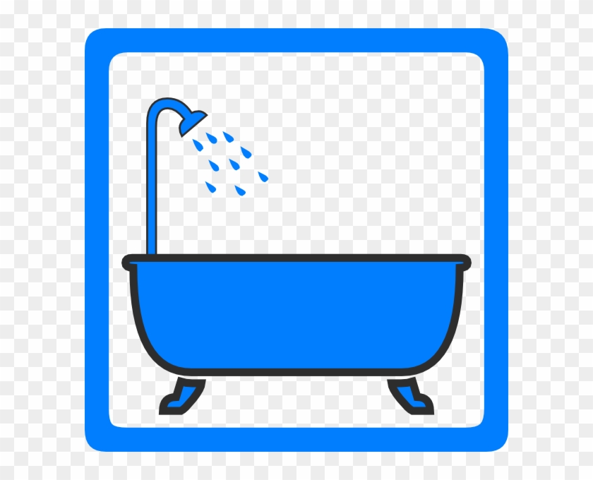 Tub And Shower Clip Art At Vector Clip Art - Bath And Shower Cartoon #118359