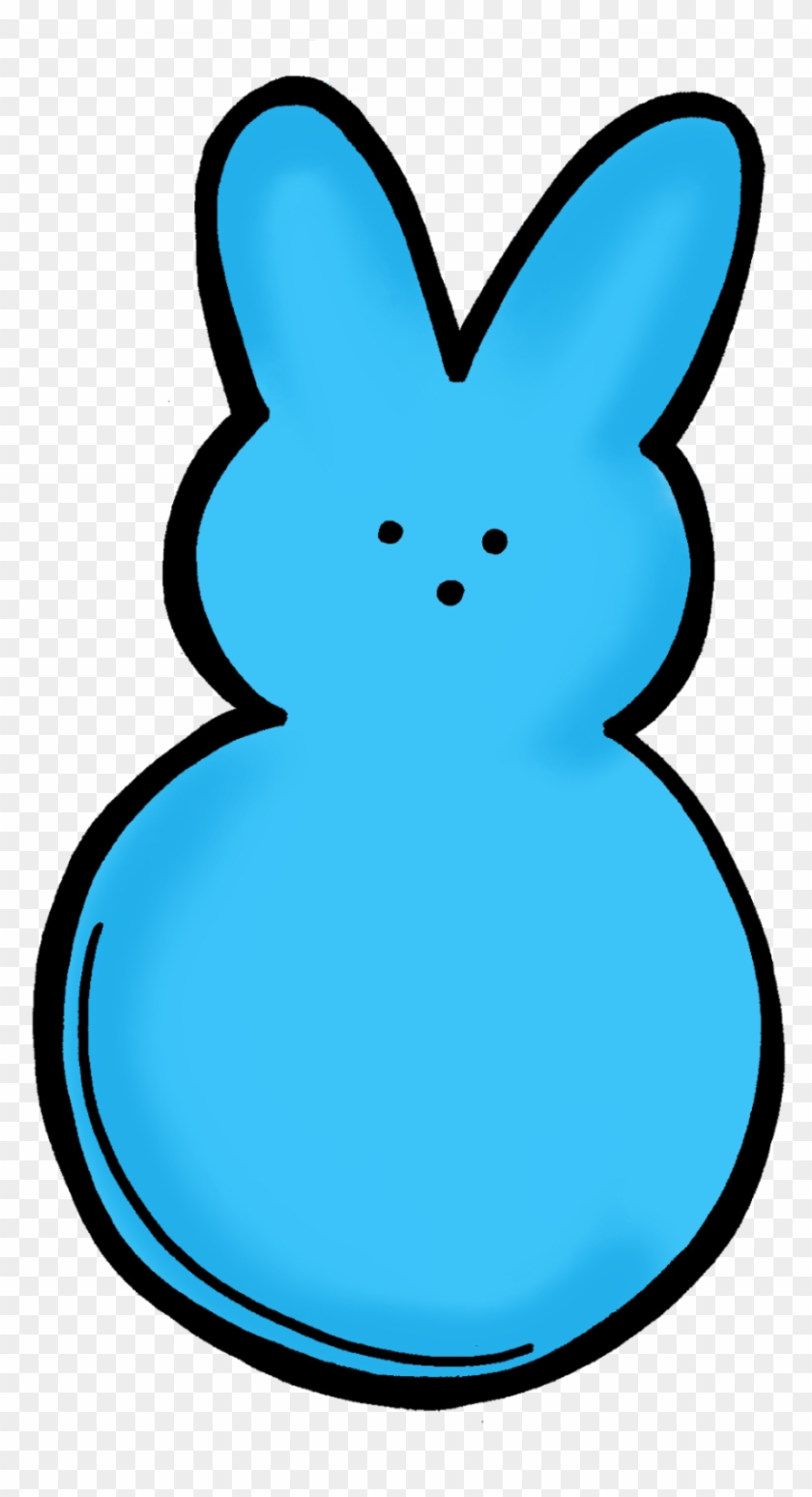 Blue Peeps Clip - Peeps Clip Art #118442