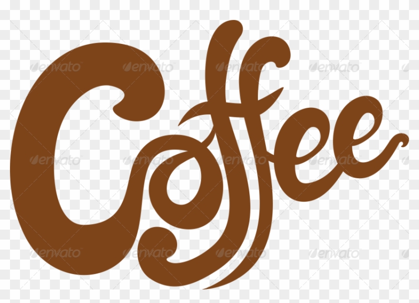 5 Handlettered Coffee Illustrations By - Coffee Sign Transparent #118471
