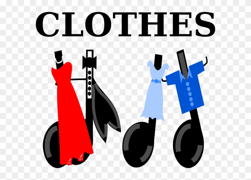 Clothes Clip Art - Word Clothes Png #118498