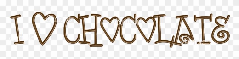 I Love Chocolate - Love Chocolate Png #118532