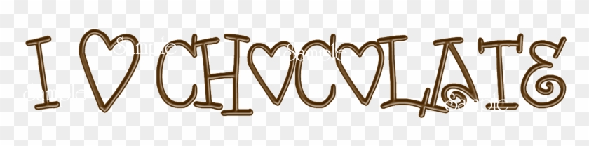 I Love Chocolate - Love Chocolate Png #118532