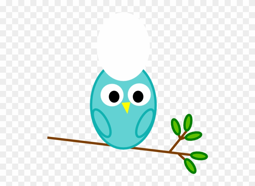 Mint Owl Clip Art - Owl Clip Art #118615