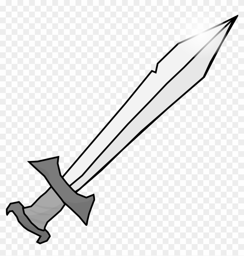 Clipart Sword Rh Openclipart Org Clip Art Wording Clip - Sword Clipart Transparent #118674