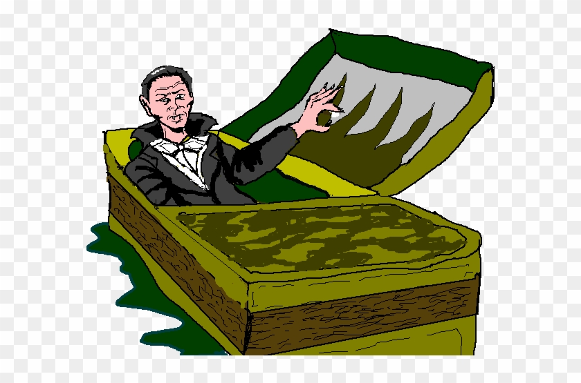 Count 20clipart - Waking Up From A Coffin #118858