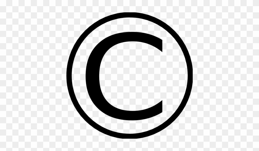 Citing Microsoft Office Clipart - Copyright Sign No Background #119114