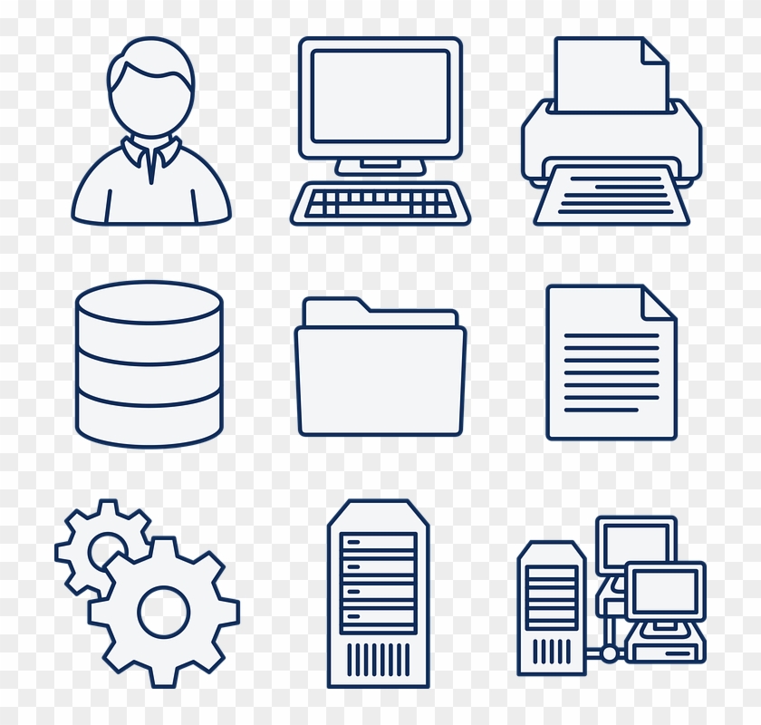 Computer Data Database Diagram Directory Document - Que Es Un Sistema Informatico #119248