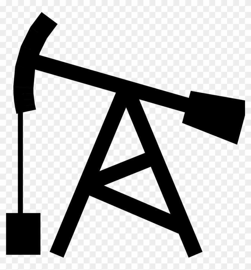 Oil Clip Art - Pump Jack Clip Art #119359