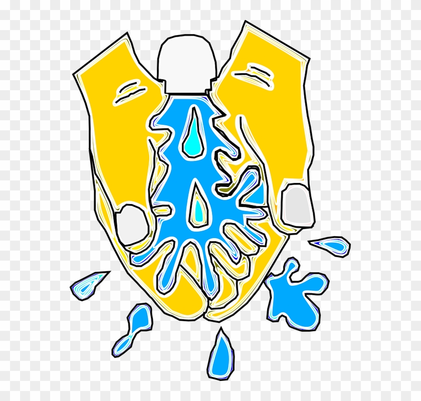 Washing Hands Hands Washing Water Tap - Cartoon In Hand Washing #119705