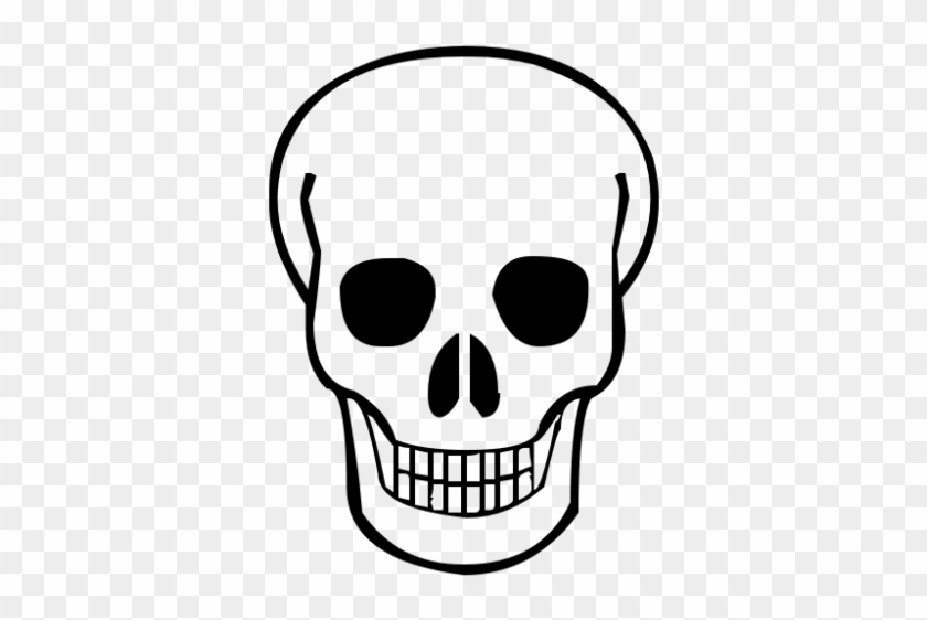 Skull Clipart Seven - Simple Skull #119720