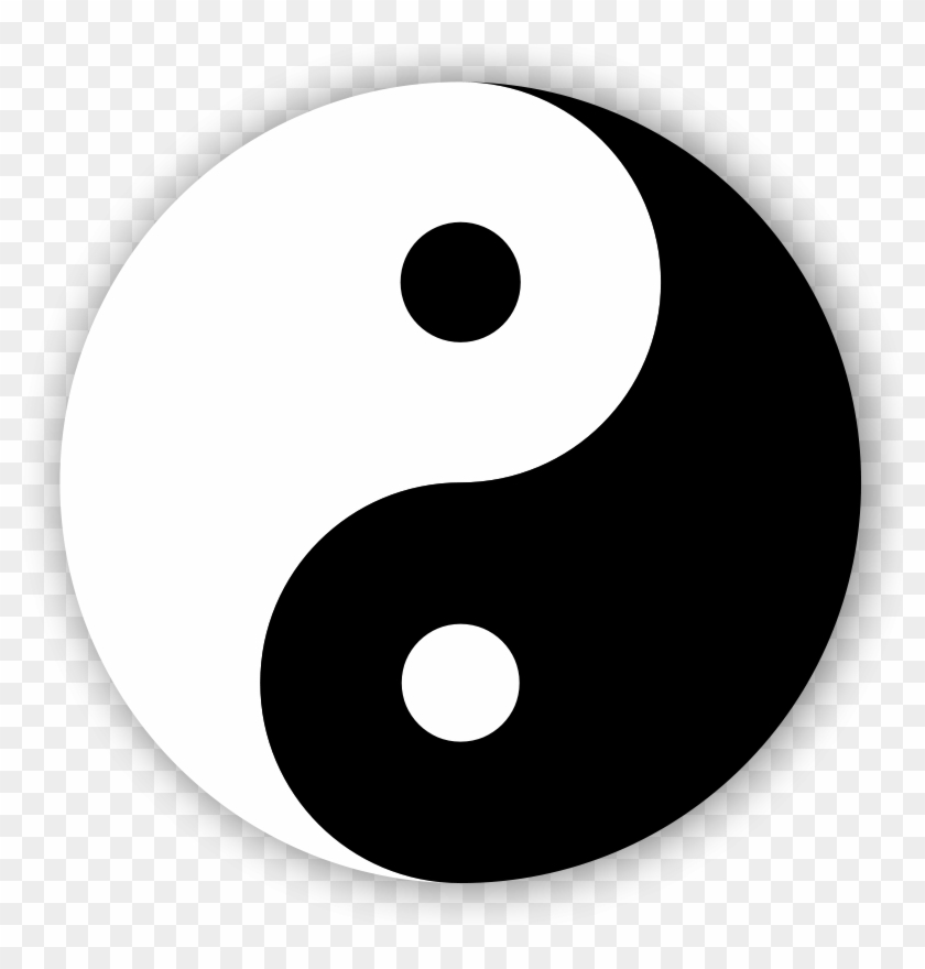 Similar Clip Art - Yin And Yang #119998