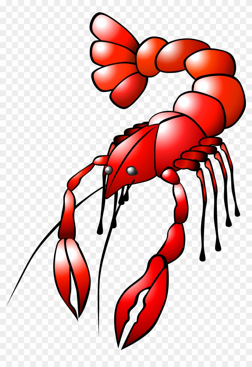 Onlinelabels Clip Art - Crawfish Clip Art #120173