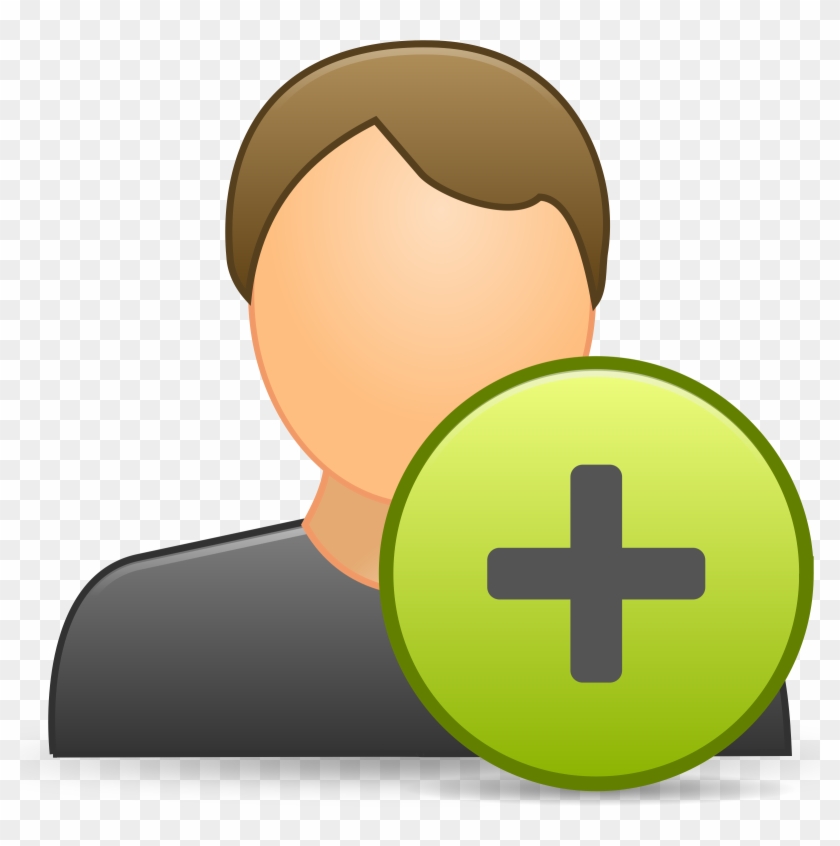 Clipart - - Add Contact Icon Png #120278