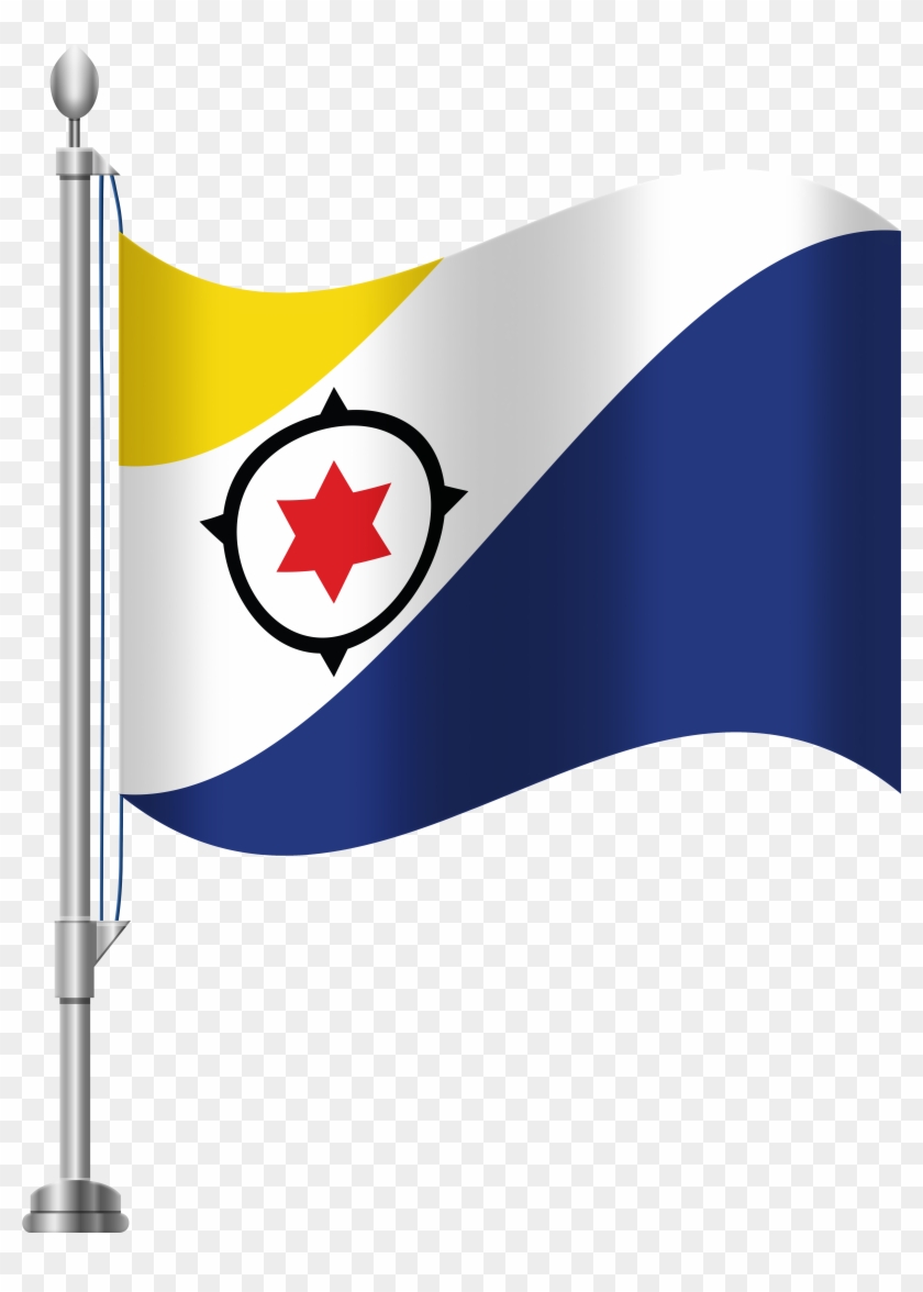 Bonaire Flag Png Clip Art - Bonaire Flag Png Clip Art #120302