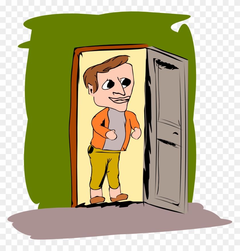 Clipart - Walking In - Clip Art #120298