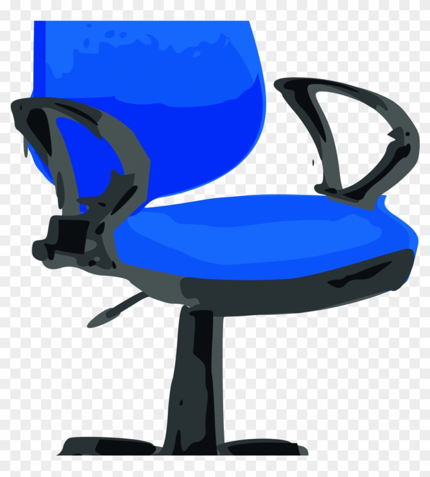 Table Office & Desk Chairs Clip Art - Table Office & Desk Chairs Clip Art #120465