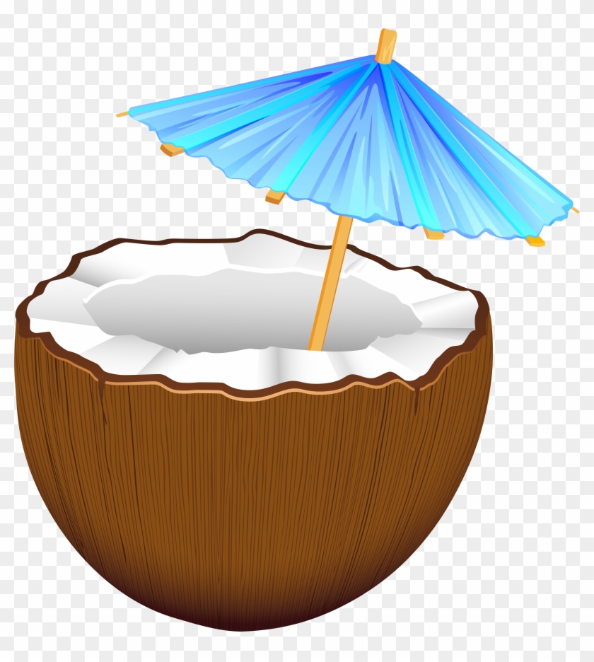 Coconut Cocktail Png Clip Art - Coconut Cocktail Png Clip Art #120510