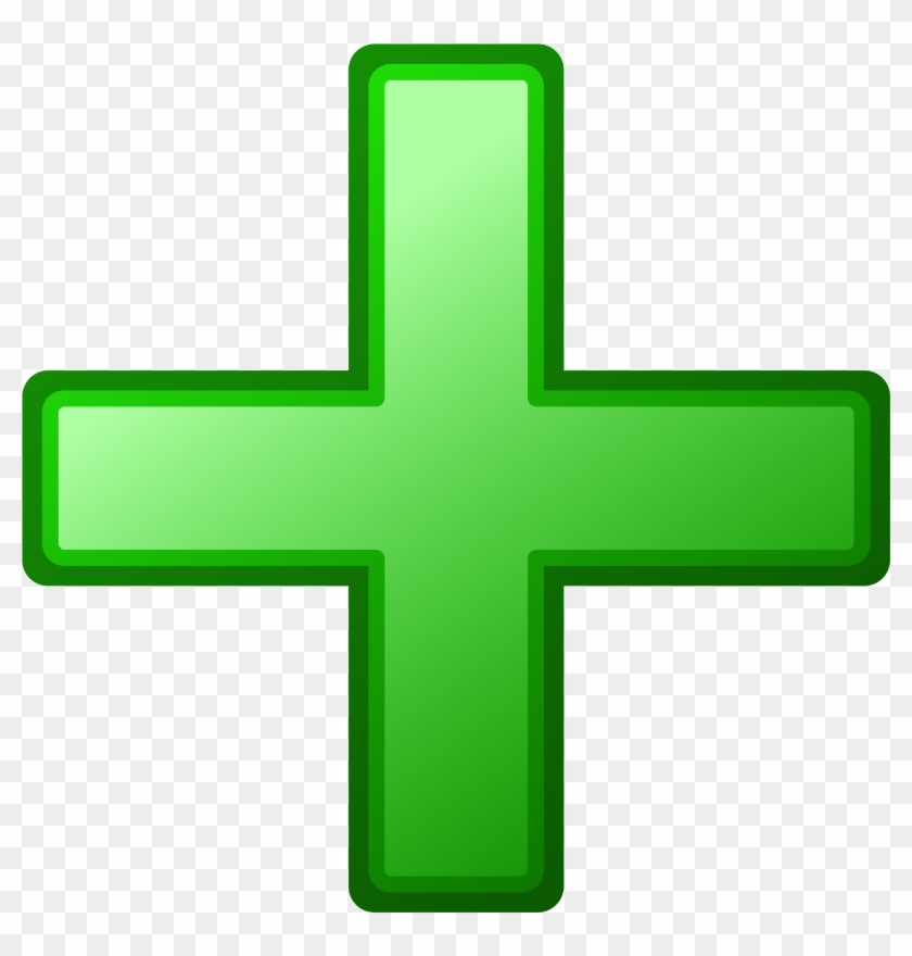 Big Image - Green Plus Icon Png #120566