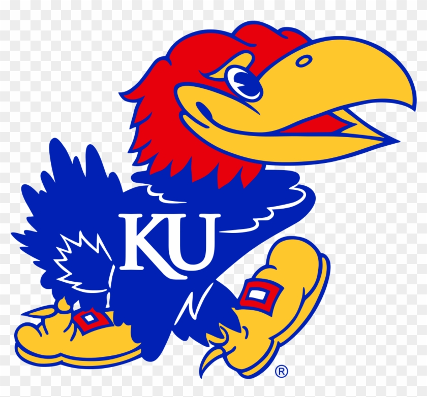 Kansas University Jayhawks Logo - Kansas Jayhawks 12x12 Car Accessory Car Magnet #634203