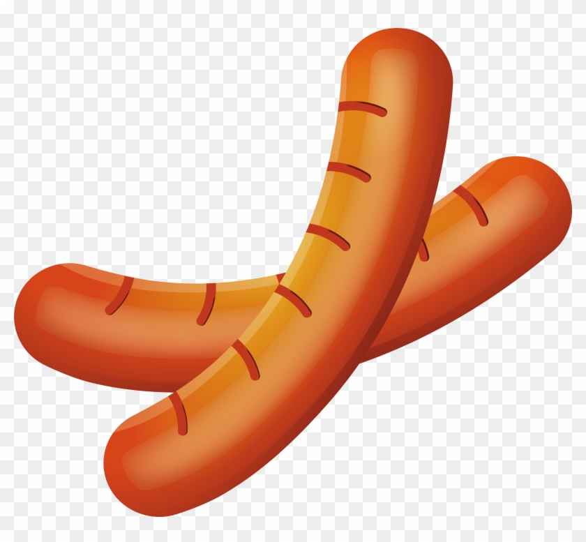 Chinese Sausage Hot Dog Bratwurst Frankfurter Wxfcrstchen - Chorizo Vector Png #634298