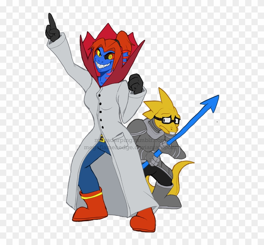 [art] Undyne Would Make A Terrifying Mad Scientist - Mad Alphys #634451