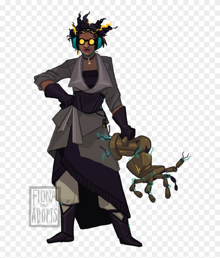 Nightshade Scientist By Fionadoesadopts - Cartoon #634508