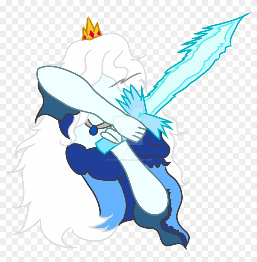 Icequeenrocks Ice Queen With Ice Sword By Icequeenrocks - Adventure Time #634592
