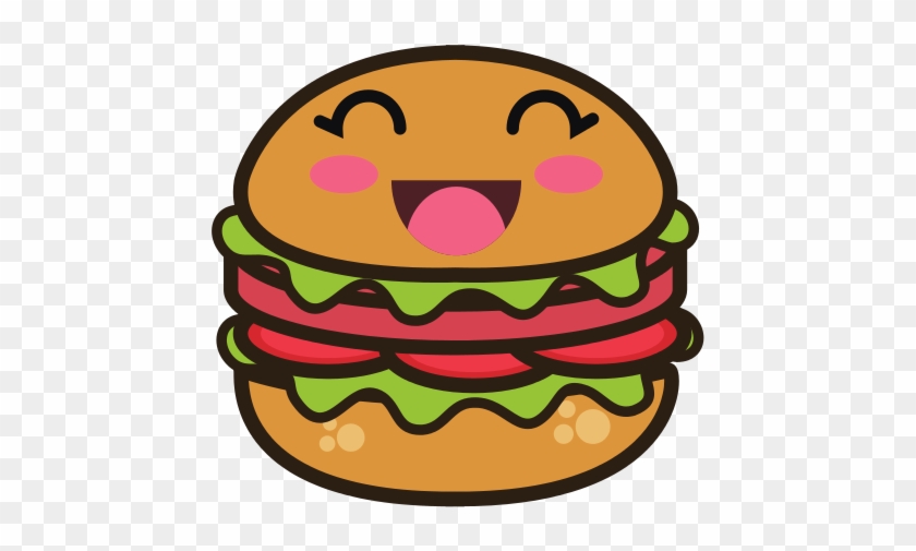 Taco Icon Png Download - Cartoon Burger #634601