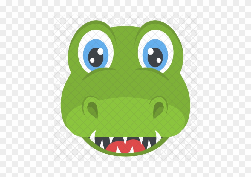 Crocodile Icon - Cara De Cocodrilo Dibujo #634719