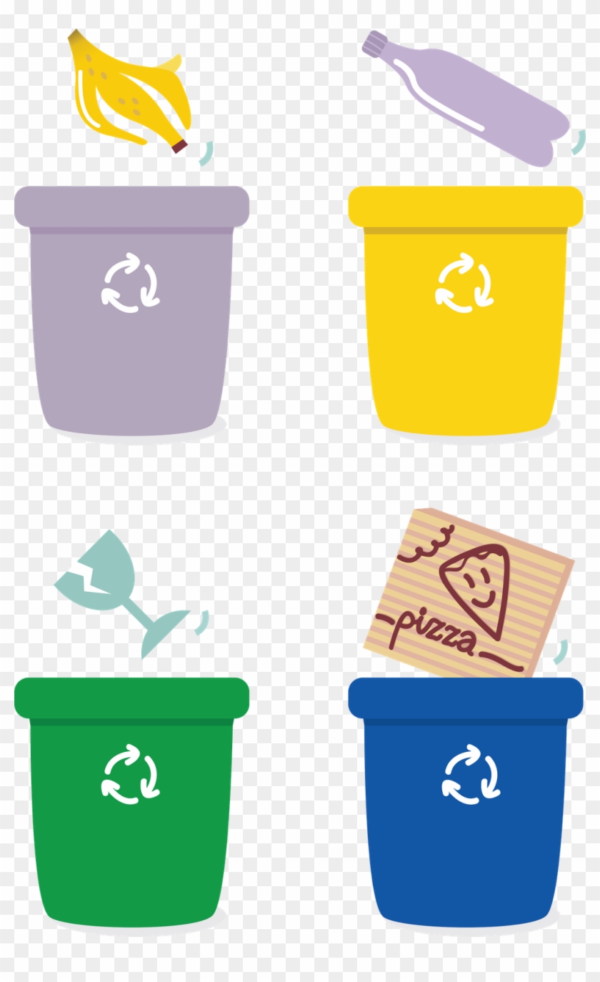 One Of The Most Challenging Parts About Composting - Separacion De La Basura Por Colores #634726