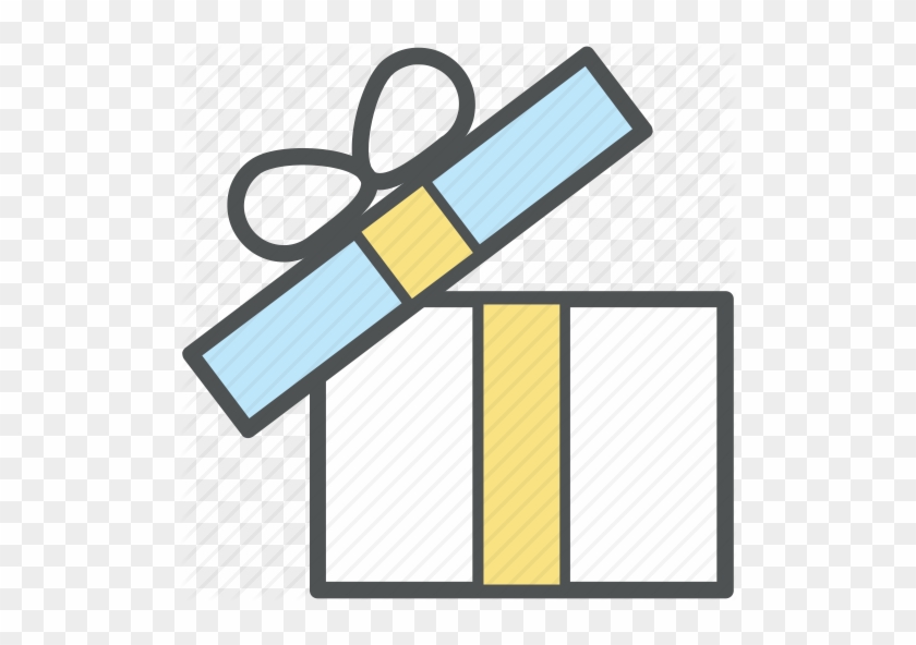 Gift Icon - Present Box Icon Png #634747