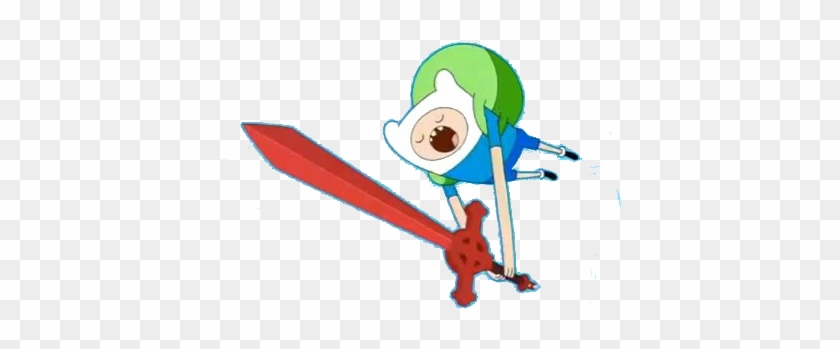 Finn The Human Clipart Sword - Finn Adventure Time With Sword #634748