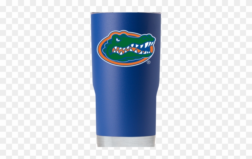 Florida Gator Head 20 Oz Blue Tumbler - Tumbler #634781