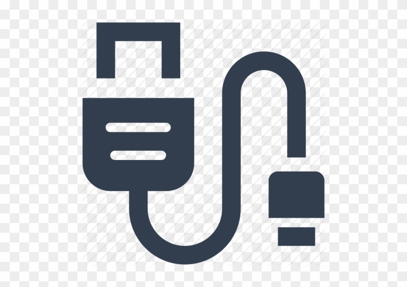 Icon Wire Png Image - Usb Cable Icon #634803