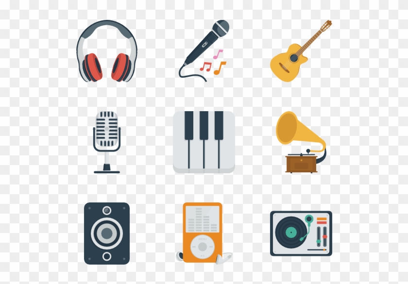 Audio Set 10 Icons - Electronic Products Icon Png #634850