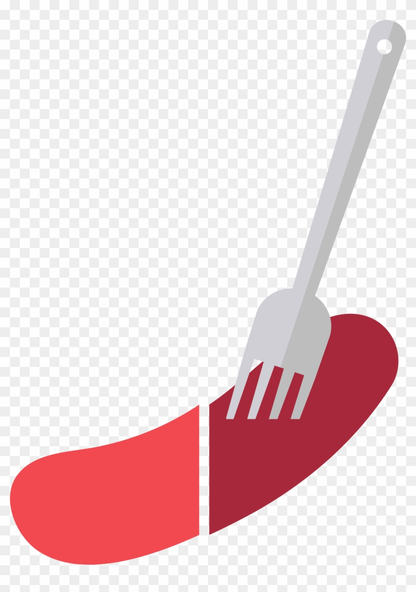 Sausage Barbecue Cartoon - Sausage Barbecue Cartoon #634943