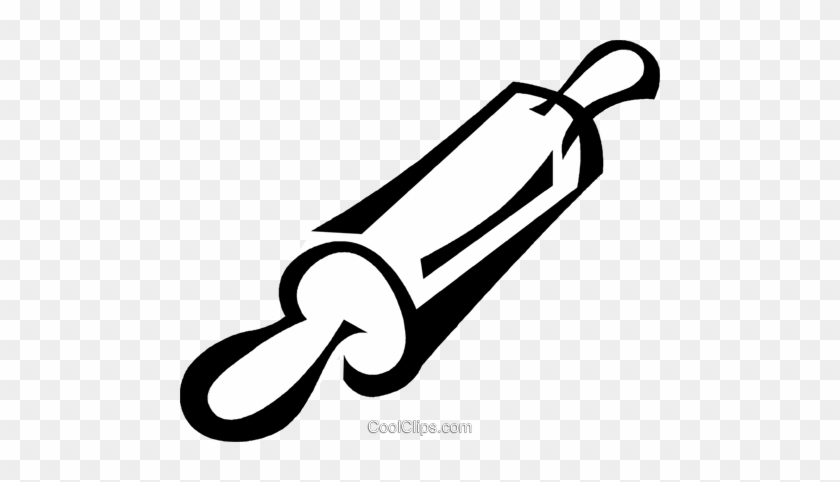 Cool Clipart Rolling Pin Rolling Pin Royalty Free Vector - Rolling Pin Png #634921