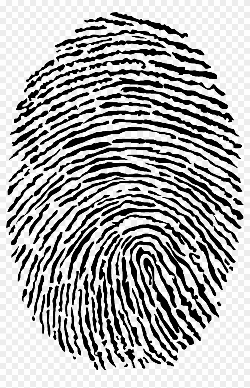 Fingerprint Identity Theft Clip Art - Fingerprint Identity Theft Clip Art #635472
