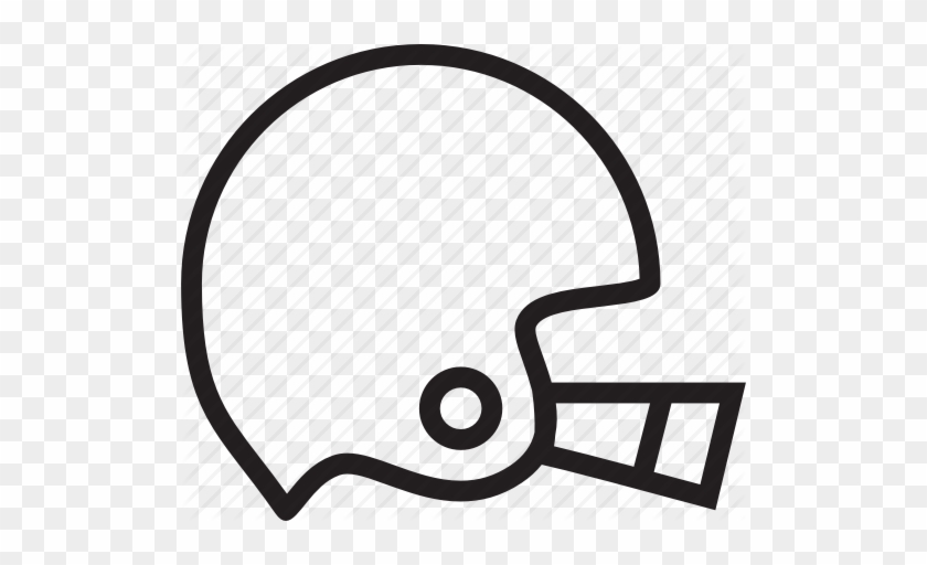 American, Facemask, Football, Helmet, Protection, Sports - Football Helmet Icon Vector #635462
