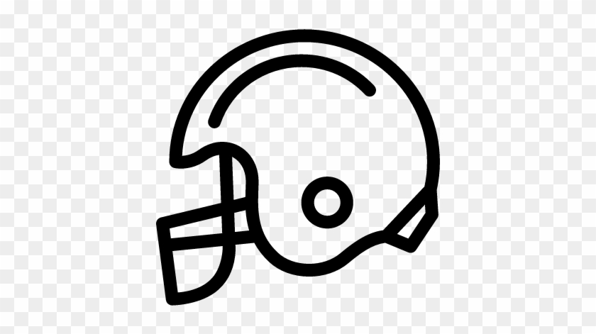 American Football Helmet Vector - American Football Helmet Icon #635501